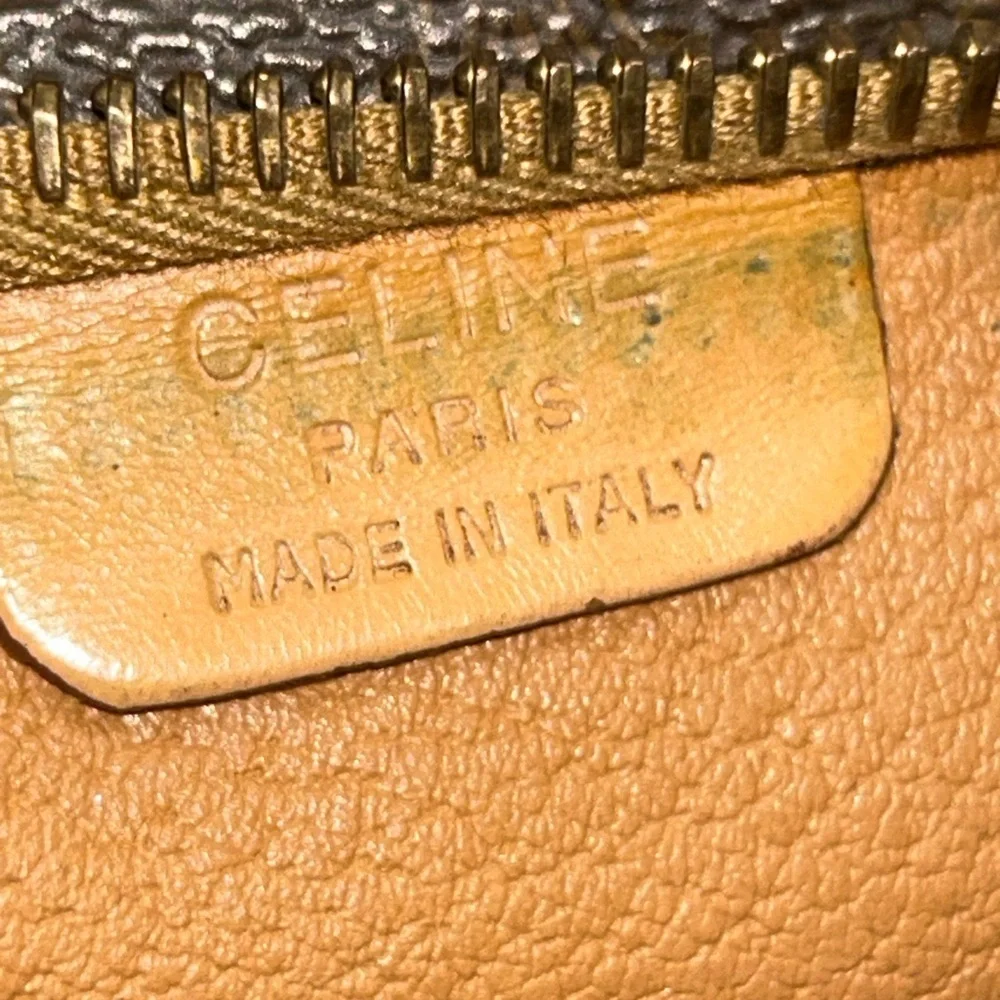 GUC Celine Triomphe Leather shoulder bag - Picture 15 of 16